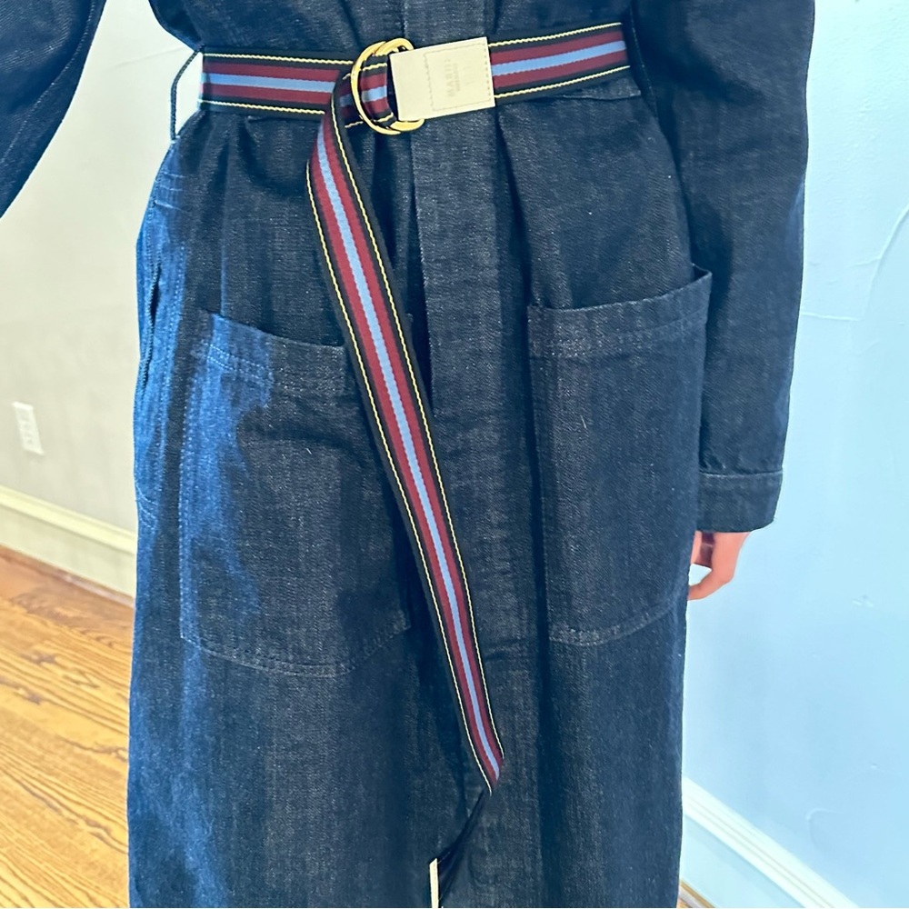 MARNI Denim Coat with Belt๐ธ - Picture 8 of 15